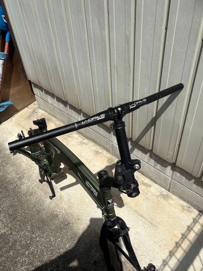 ori bike オリバイク　M10 折り畳み自転車フレームセット　おまけ付き