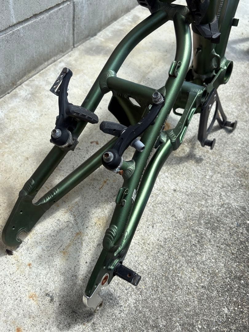 ori bike オリバイク　M10 折り畳み自転車フレームセット　おまけ付き