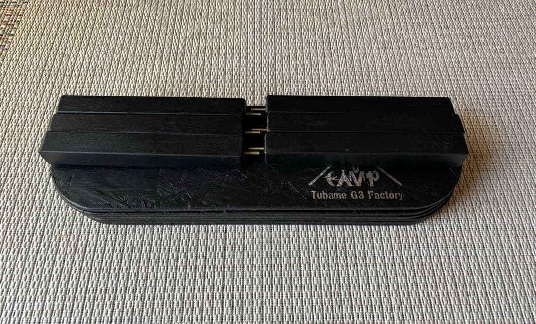簡単ヘキサテーブル60 ブラック塗装仕上げ　EH60b