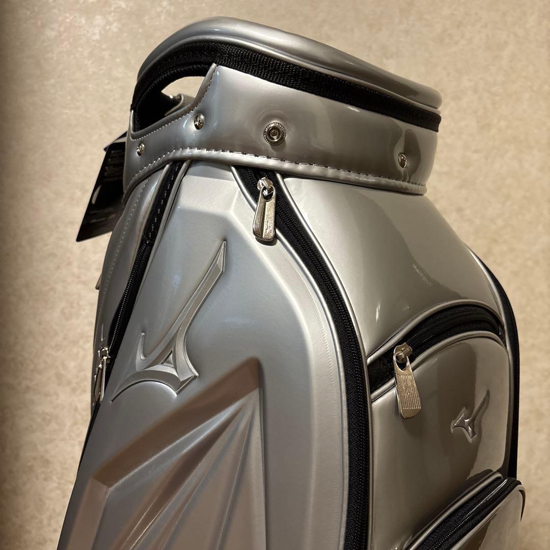 【未使用品】MIZUNO JPXキャディバッグ 9.5型 シルバー