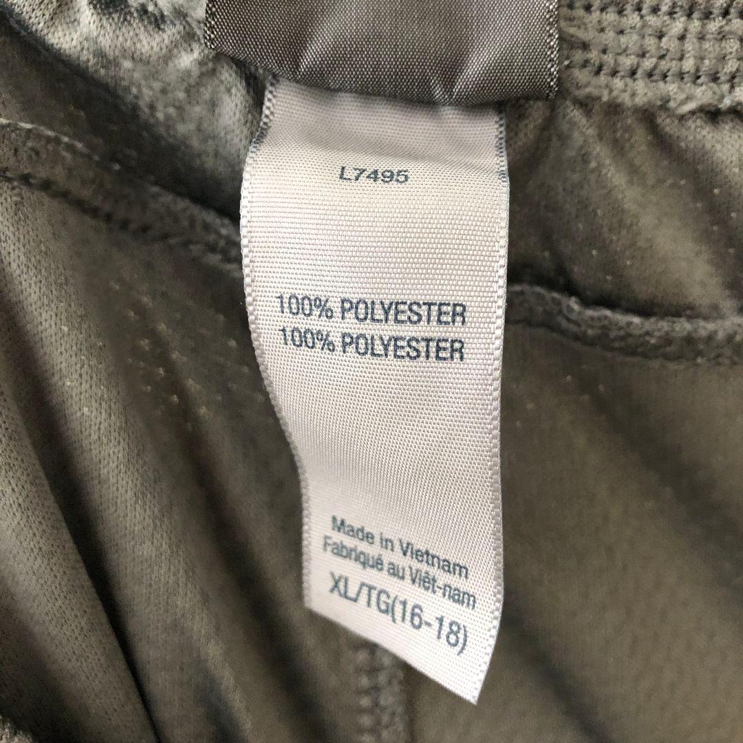 Champion メッシュ ジャージ XL グレー サイドライン