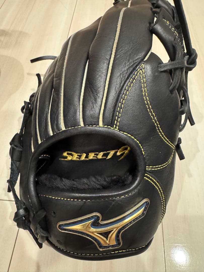 Mizuno SELECT 9 軟式グローブ 黒