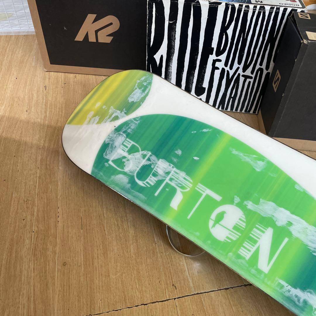 BURTON×SPOON　バートン　バイン付　スノーボードセット　レア139㎝