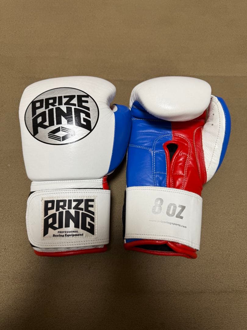 【美品】　PRIZE RING プライズリング ボクシンググローブ 8oz