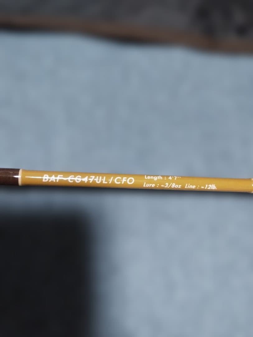 スミス バスロッド ビーエリアファン BAF-CG47UL/CFO 新品未使用