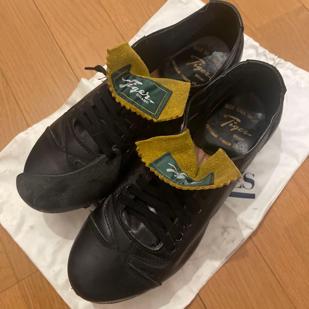 虎印スパイク　Tiger ACE 三津和タイガー　ヴィンテージスパイク　25.5