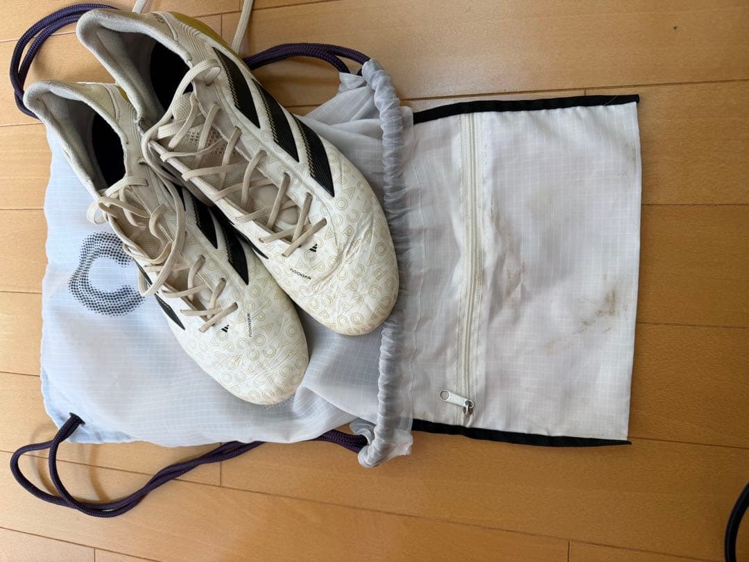 adidas Copa サッカーシューズ FG ホワイト/ブラック