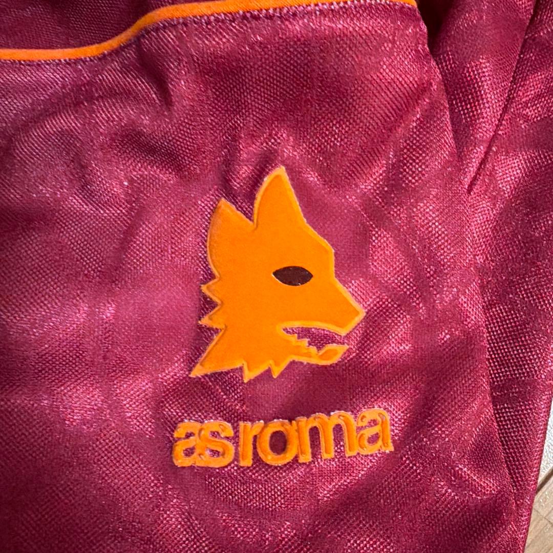 新品　激レアasics ASローマ　ユニフォーム　L 95-96