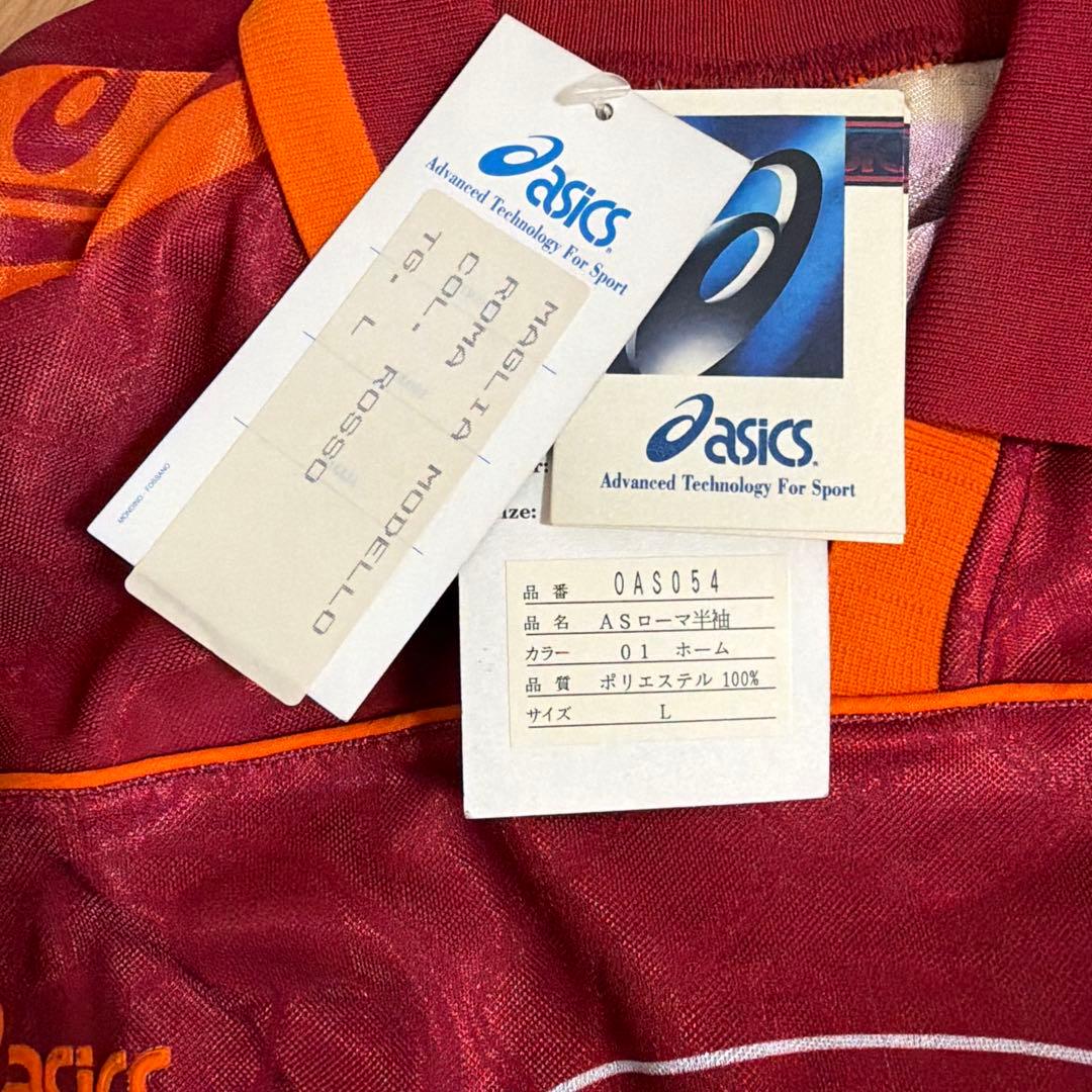 新品　激レアasics ASローマ　ユニフォーム　L 95-96