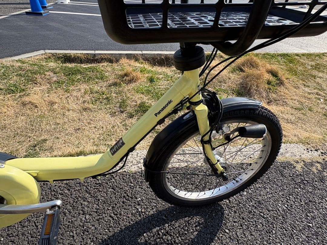 068中古Panasonic電動アシスト自転車　12Ah 大阪