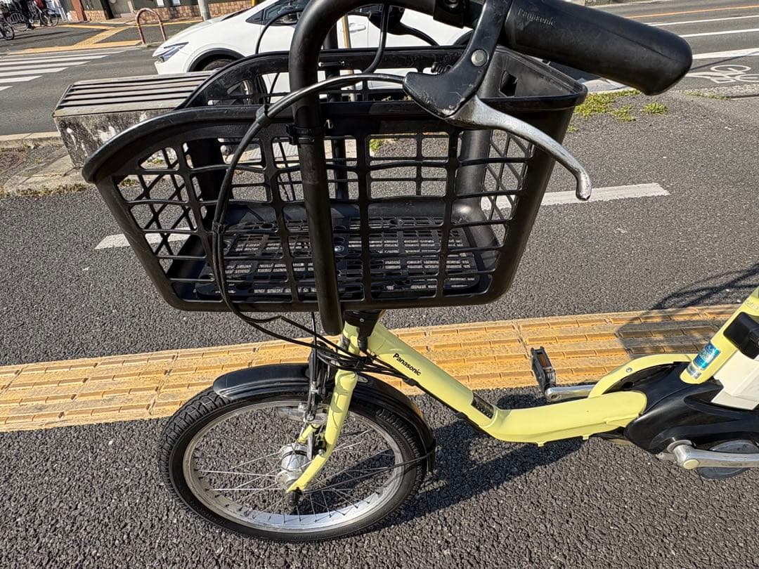 068中古Panasonic電動アシスト自転車　12Ah 大阪