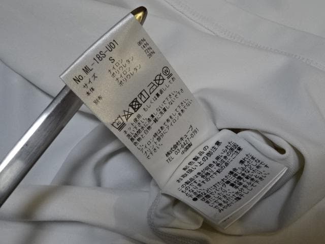 (定価15400)MARK&LONA マークアンドロナ・モックネックインナー白
