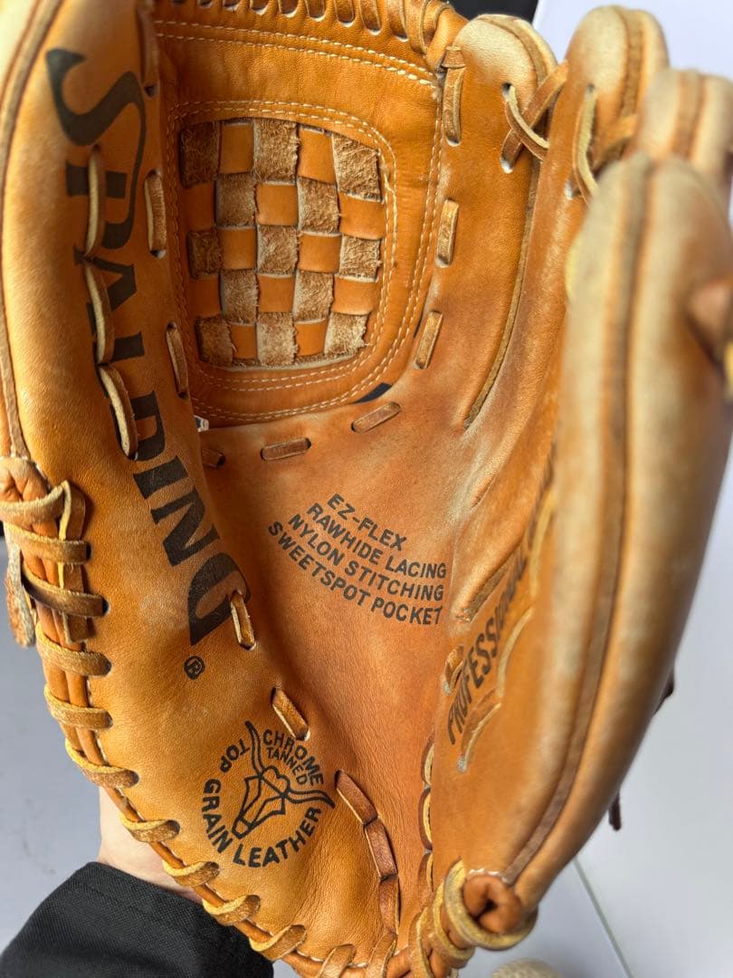 SPALDING スポルディング グローブ 大人用　軟式グローブ ブラウン左投げ
