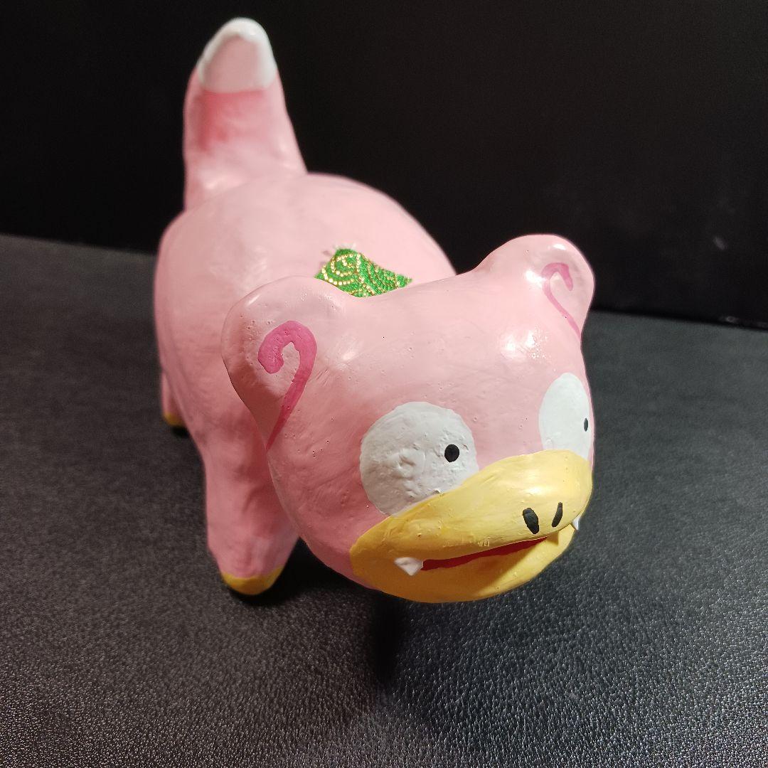 p 張子ヤドン 口開け ヤドン 香川県 限定品 ヤドン 張り子