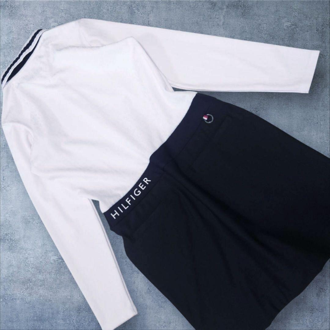 極美品   GOLF ジャガード総ロゴ ワンピース