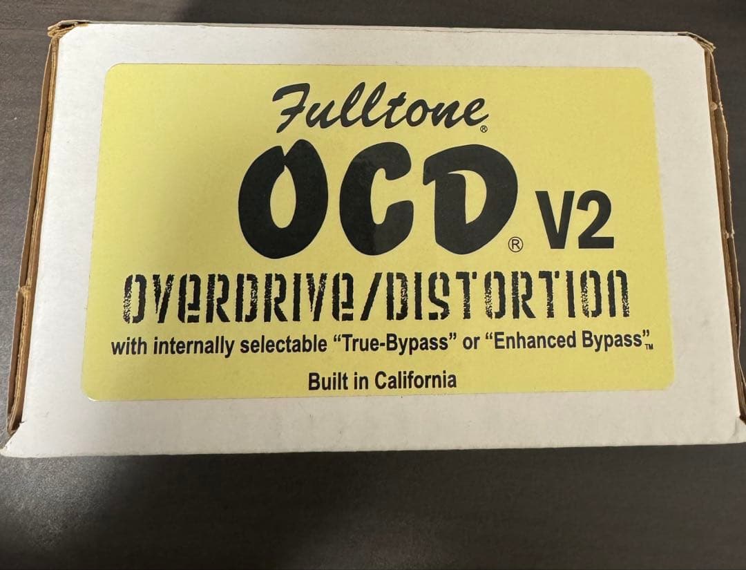 Fulltone OCD V2 オーバードライブペダル ゴム足無し