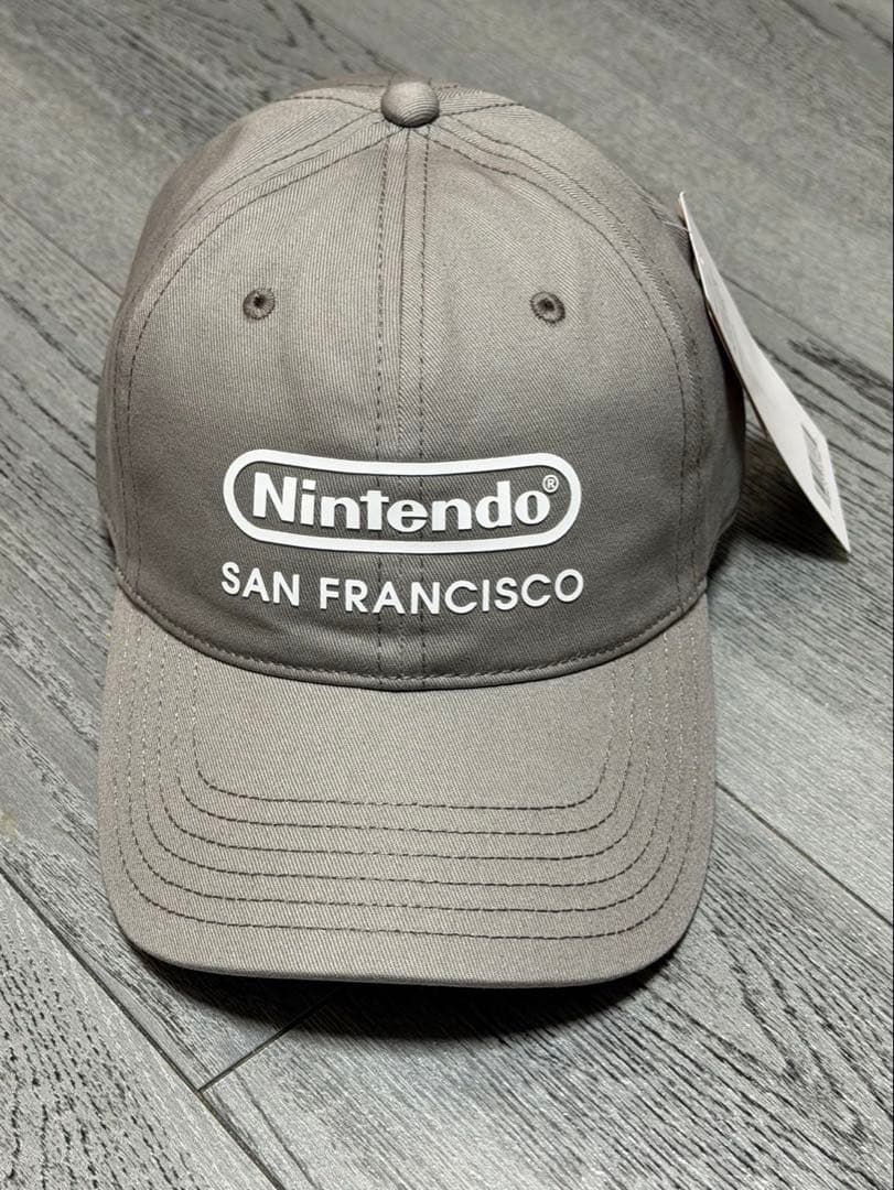 【日本未発売】NINTENDO 任天堂 サンフランシスコ 帽子 CAP グレー