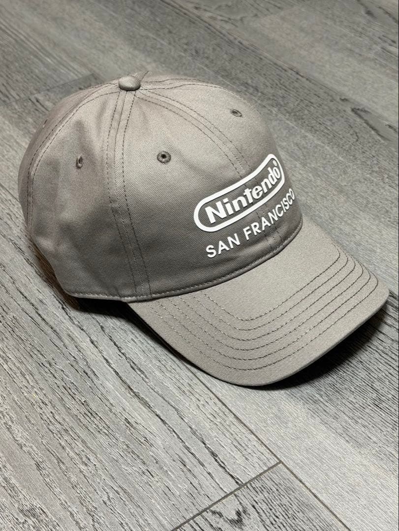 【日本未発売】NINTENDO 任天堂 サンフランシスコ 帽子 CAP グレー