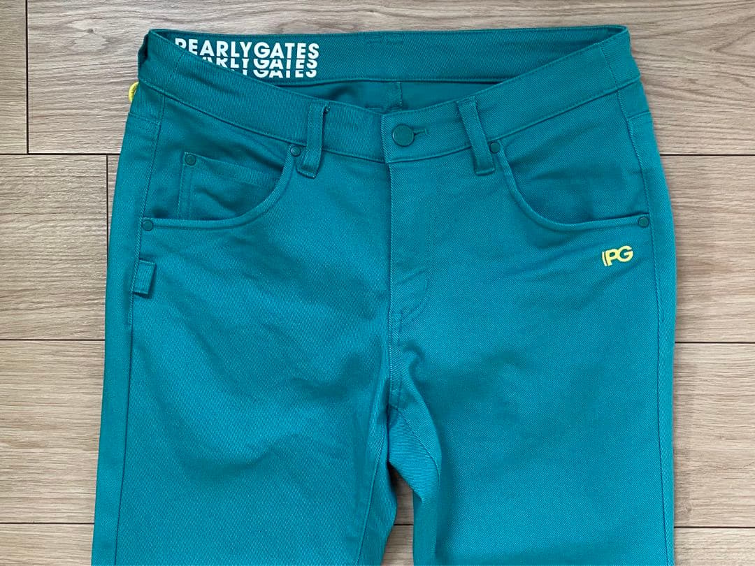 PEARLY GATES パーリーゲイツ ストレッチパンツ グリーン サイズ1