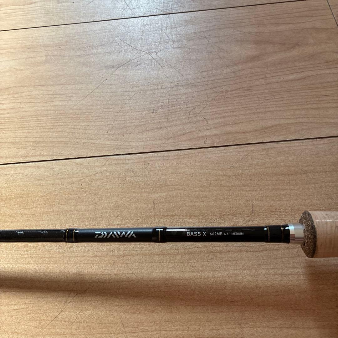 Daiwa BASS X 80 ベイトリール　竿セット