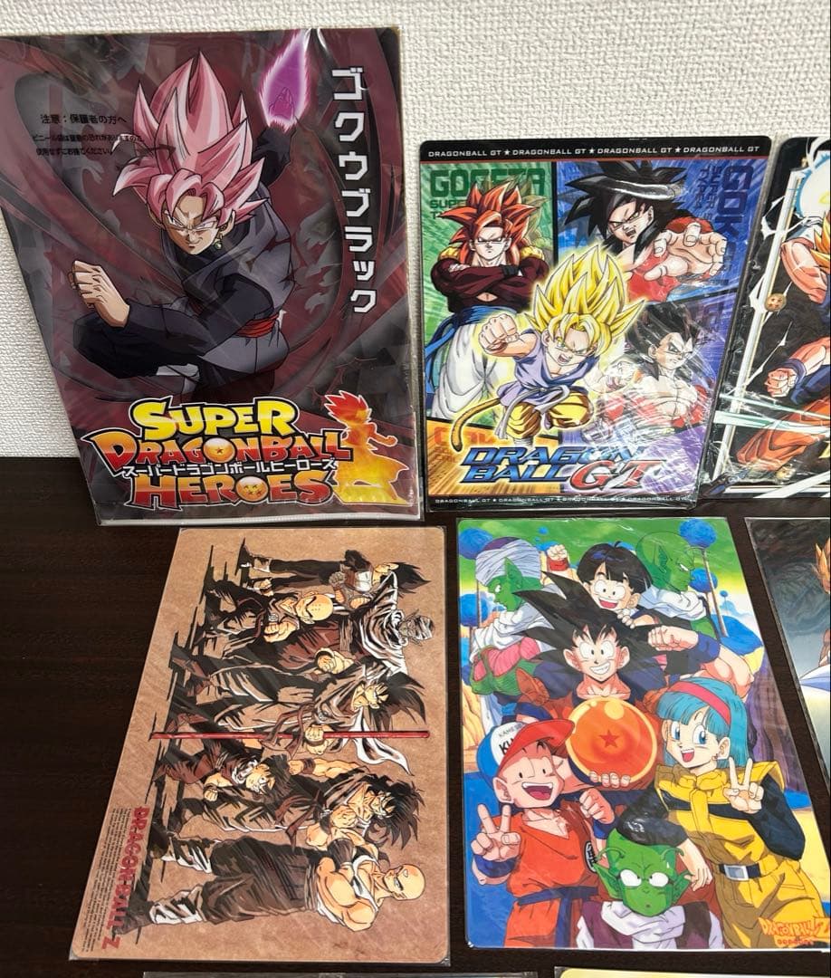 ドラゴンボール Z GT 下敷き クリアファイル　等　11枚 セット