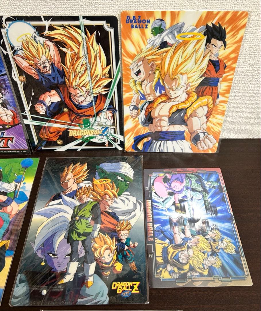 ドラゴンボール Z GT 下敷き クリアファイル　等　11枚 セット