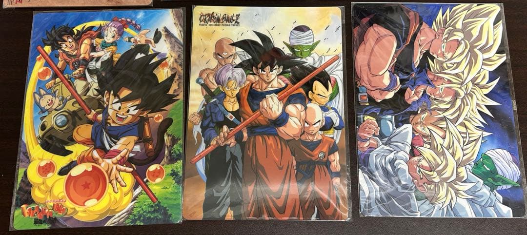 ドラゴンボール Z GT 下敷き クリアファイル　等　11枚 セット