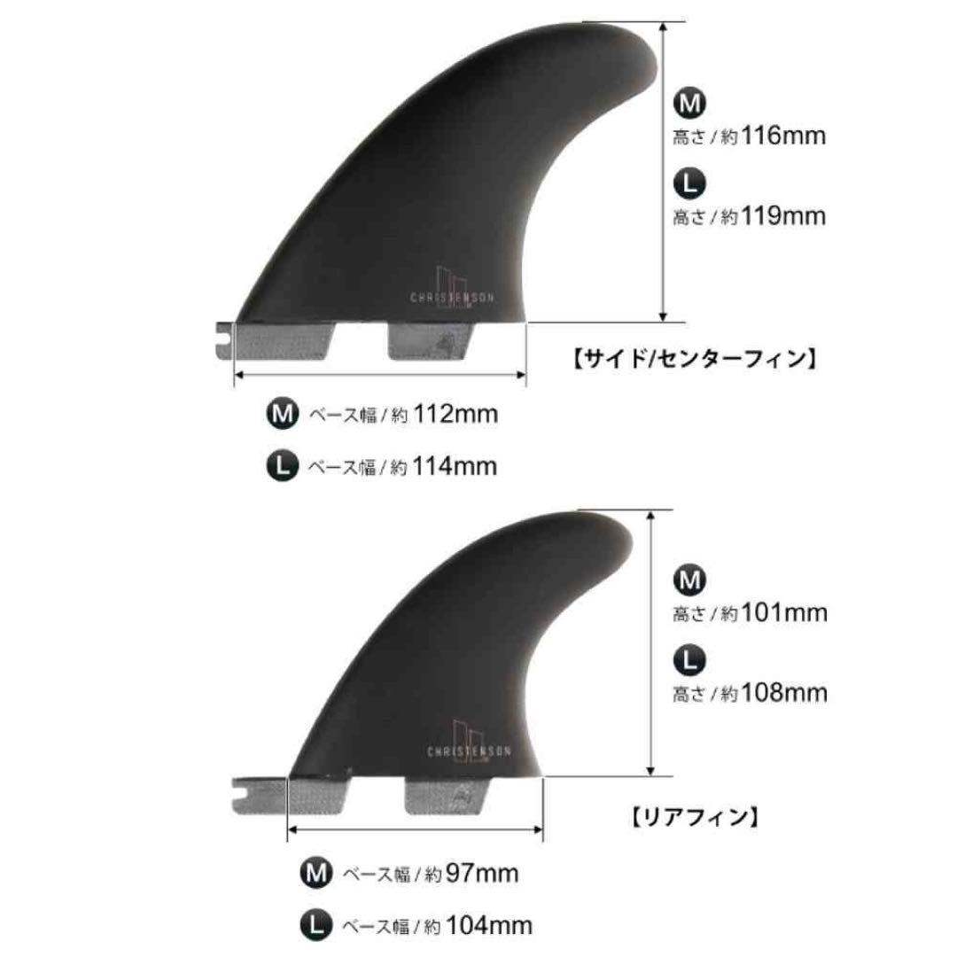 FCS2クリステンソン トライ クワッド 5枚セット L