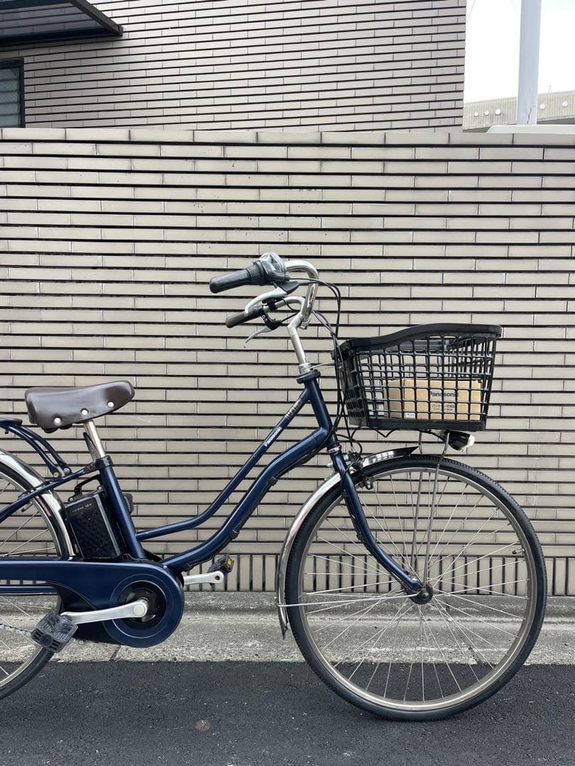 16Ahパナソニック電動アシスト自転車 シティタイプ ネイビー