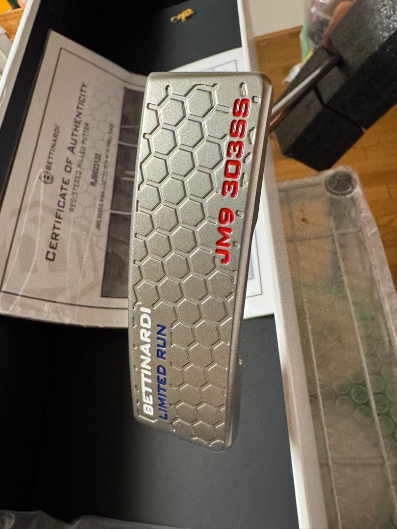【証明書付】BETTINARDI JM9 303SS 化粧箱入