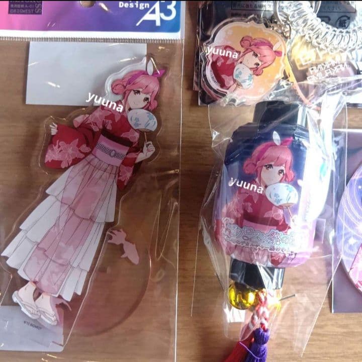 マクロス　祭の湯　秩父温泉　マキナ　アクリルスタンド　缶バッジ　特典　7点