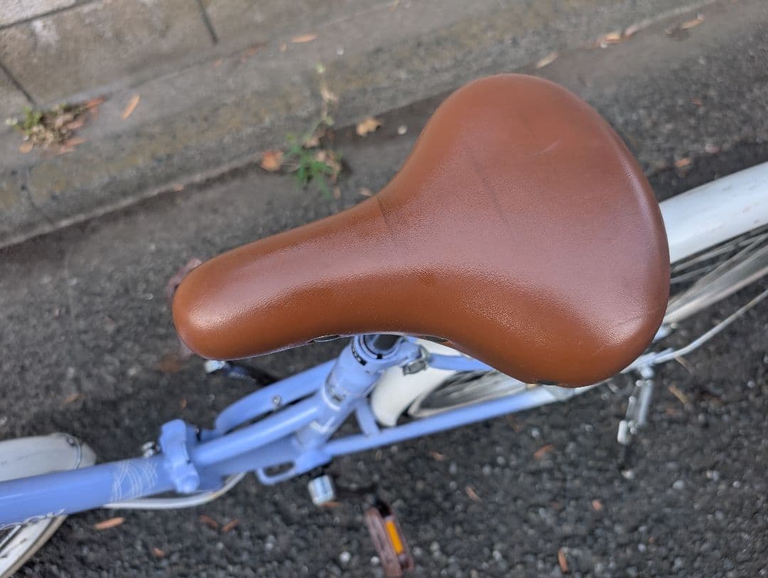 降りたたみ自転車 24インチ 前カゴ付き