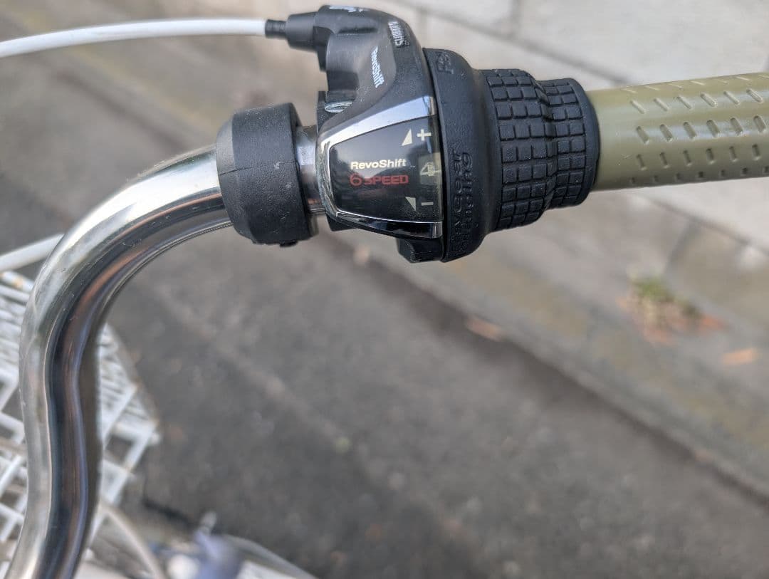 降りたたみ自転車 24インチ 前カゴ付き