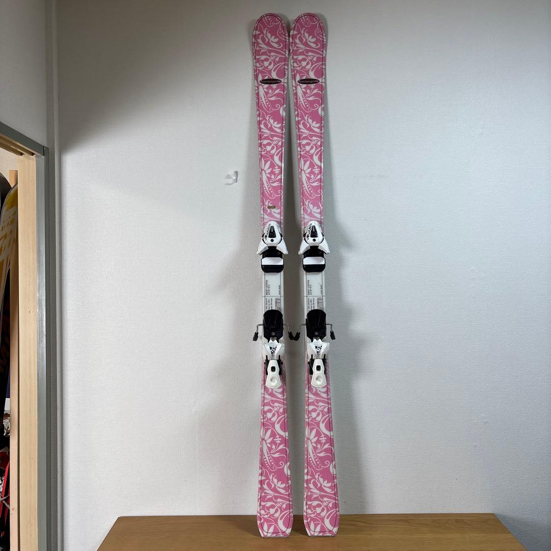 ogasaka レディーススキーセットストック付160cm 25-25.5㎝