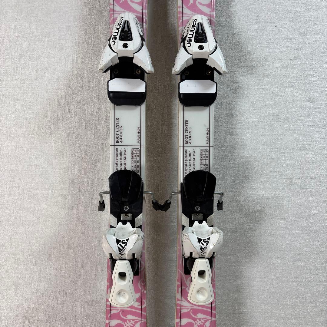 ogasaka レディーススキーセットストック付160cm 25-25.5㎝