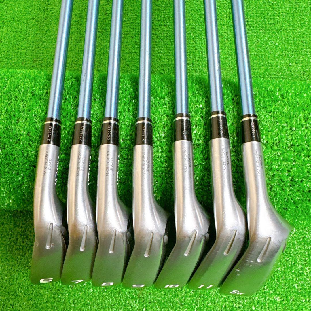 【美品】 HONMA BeZEAL 535 L レディース アイアンセット 7本