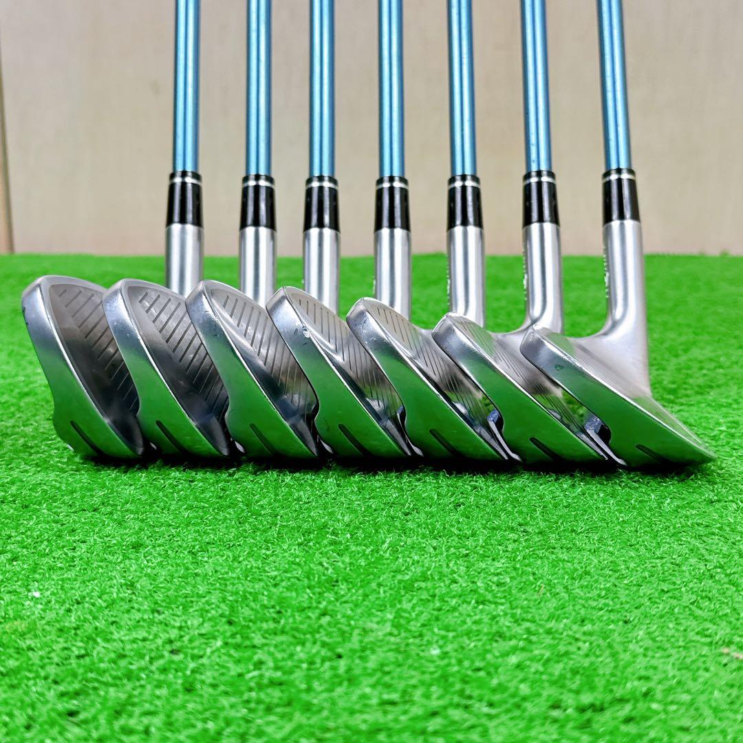 【美品】 HONMA BeZEAL 535 L レディース アイアンセット 7本