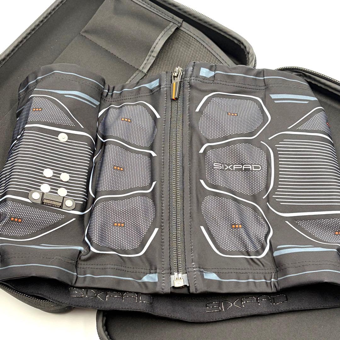 【美品・ジェルシート不要】SIXPAD パワースーツ コアベルト（本体のみ）M