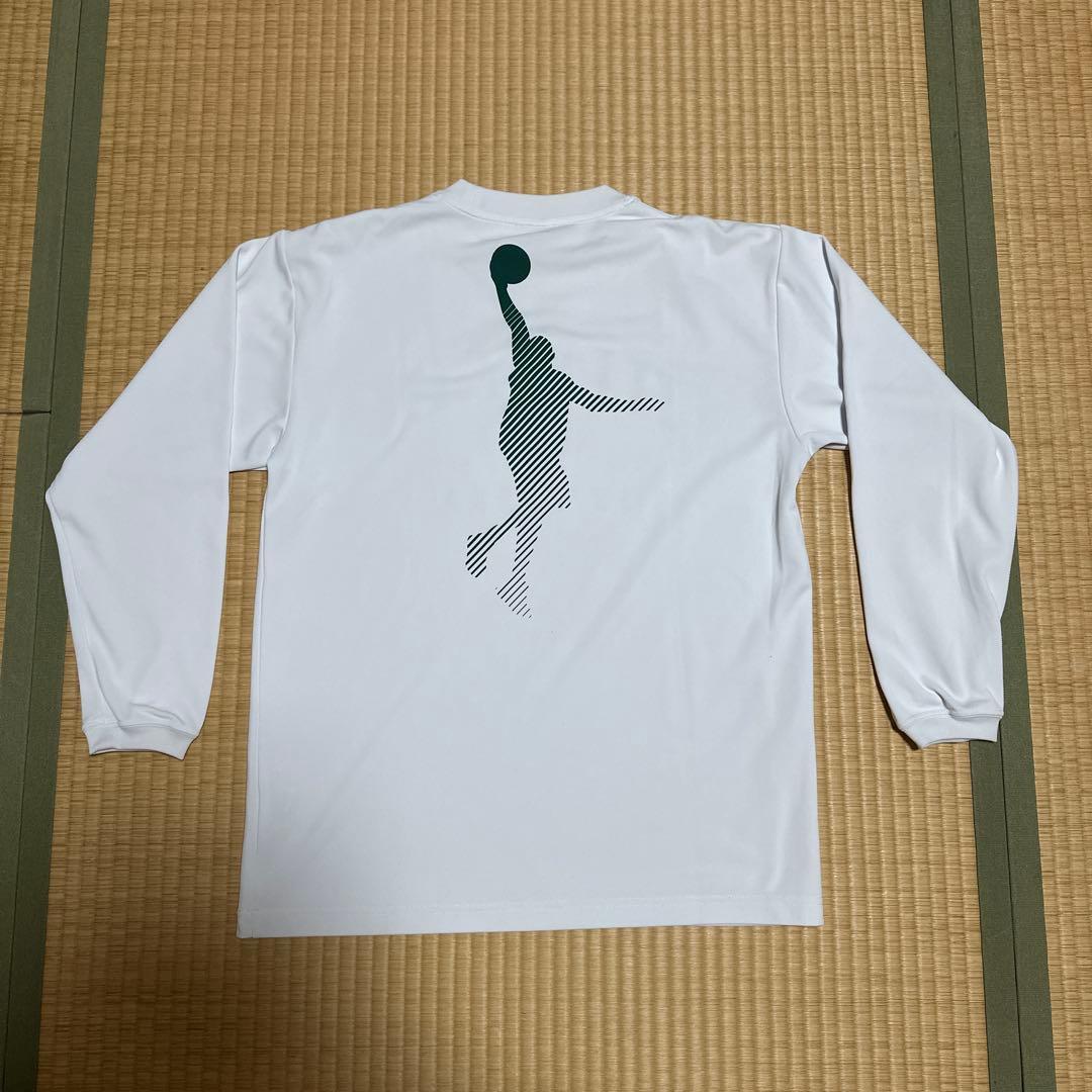 飛龍高校 バスケットボール部 白 ロンT