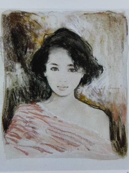 B・シャロワ、Yui Asaka、日本未発売・限定画集画、額付