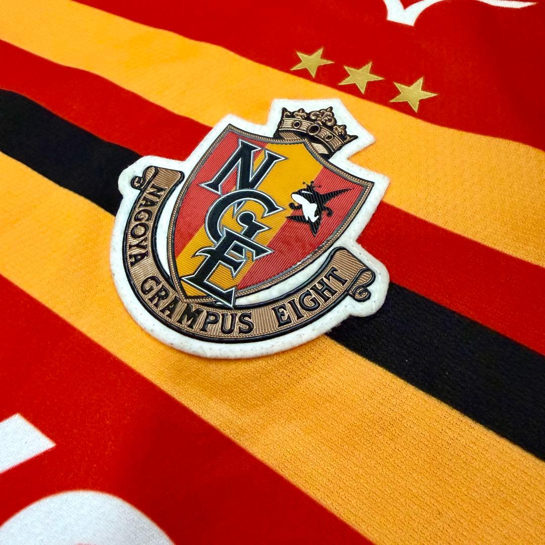 【美品/XL】名古屋グランパス 2019年ホームユニフォーム 長袖 赤