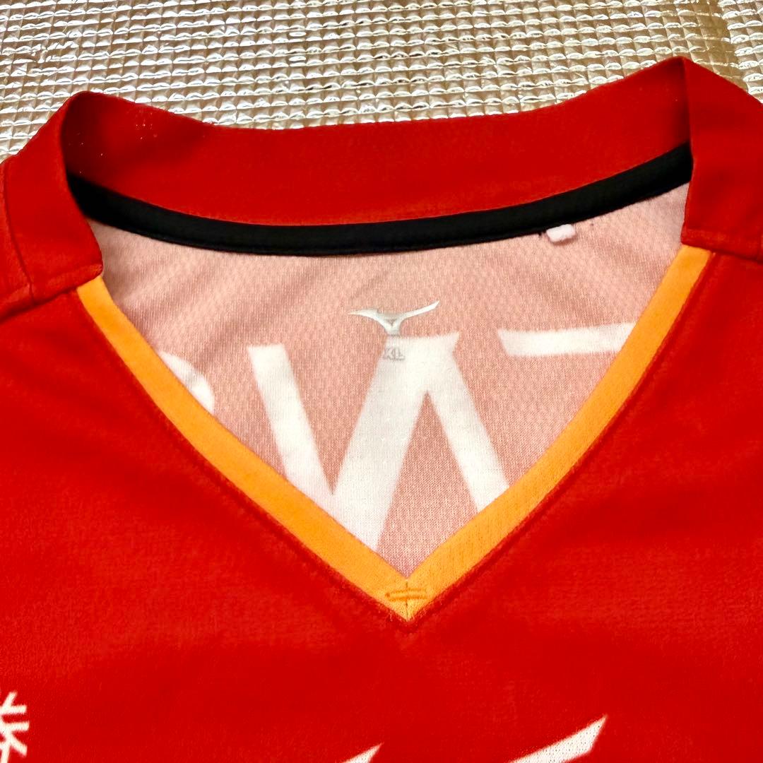 【美品/XL】名古屋グランパス 2019年ホームユニフォーム 長袖 赤
