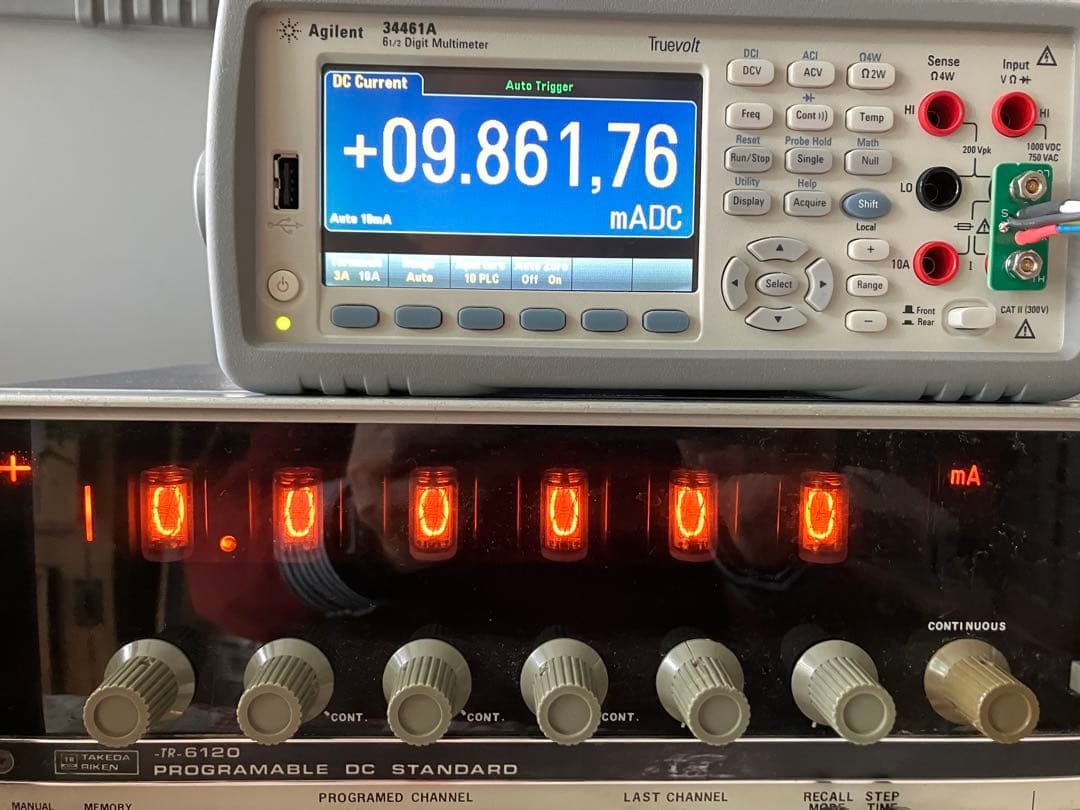 TR6120　プログラマブル標準直流電圧/電流発生器