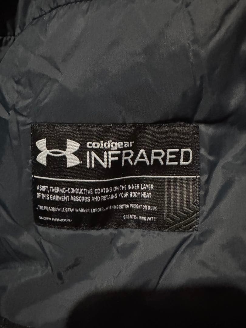 【値下げ】UNDER ARMOR スノボウェア ダウンジャケット ブラック