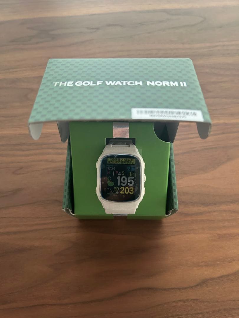 THE GOLF WATCH NORM II G015A ホワイト