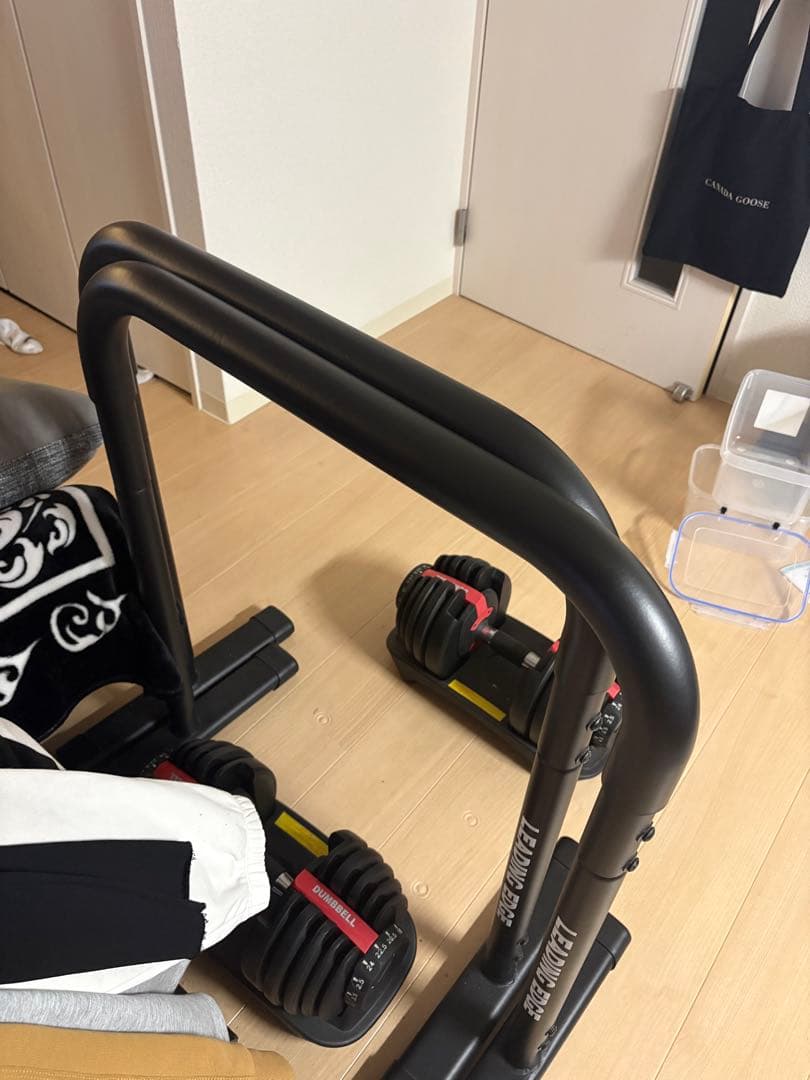 可変式ダンベルセット（最大24kg）