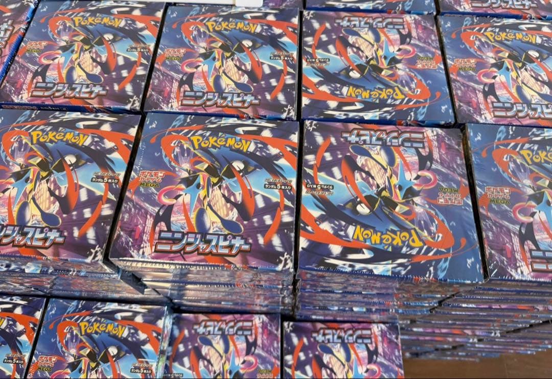 ポケモンカード ニンジャスピナー BOX 新品未開封 シュリンク付き 5BOX