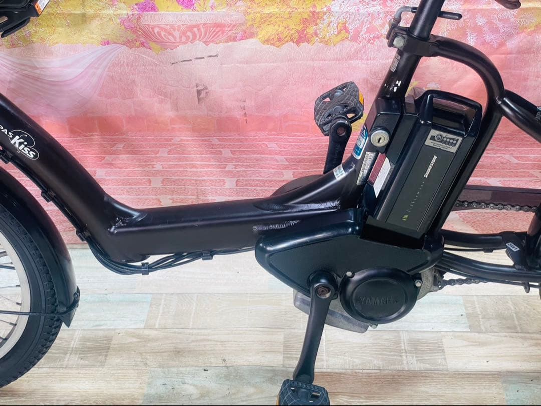 ZK3491 電動自転車 ヤマハ パスキス 子供乗せ 20インチ 送料無料