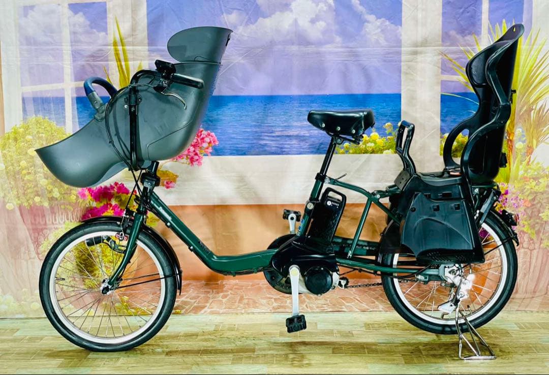 大人気！ギュット2018年！⭐️12AHパナソニック子供乗せ電動自転車Y2731