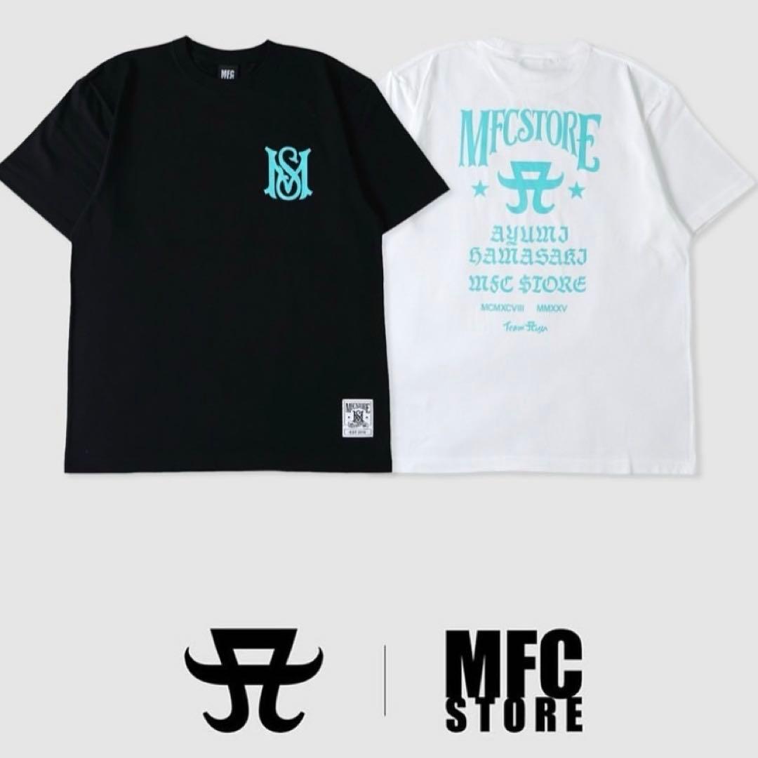 【浜崎あゆみ】MFC STORE Tシャツ ターコイズ